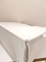 Dior, Book Tote, Medium, White, Very Good - Image 19