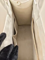 Dior, Book Tote, Medium, White, Very Good - Image 22