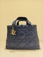 Dior, Toujours Medium Bag, Medium, Navy Blue, Very Like New - 图片 3