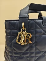 Dior, Toujours Medium Bag, Medium, Navy Blue, Very Like New - 图片 12