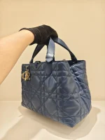 Dior, Toujours Medium Bag, Medium, Navy Blue, Very Like New - 图片 31