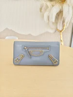 Balenciaga, Edge Zip Wallet, , Grey, Very Good - Image 3