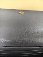 Balenciaga, Edge Zip Wallet, , Grey, Very Good - Image 29