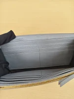 Balenciaga, Edge Zip Wallet, , Grey, Very Good - Image 32