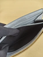 Balenciaga, Edge Zip Wallet, , Grey, Very Good - Image 36
