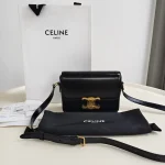 Celine, Classique Triomphe, Teen, Black, Very Very  Good - Image 2