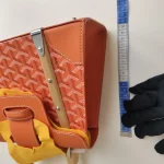 Goyard, Saigon Structured, PM, Orange, Like New - Image 50