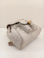 Dior, Caro Backpack, Small, Beige, Used Once - Image 10