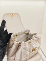 Dior, Caro Backpack, Small, Beige, Used Once - Image 19
