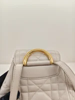 Dior, Caro Backpack, Small, Beige, Used Once - Image 21