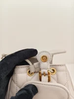 Dior, Caro Backpack, Small, Beige, Used Once - Image 24