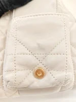 Dior, Caro Backpack, Small, Beige, Used Once - Image 26