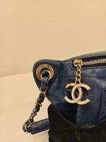 Chanel, Fanny Pack, , Blue, Very Good - Image 16