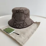 Gucci, Jumbo GG Wool Bucket Hat, , Beige, Like New - Image 2