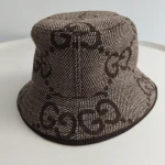 Gucci, Jumbo GG Wool Bucket Hat, , Beige, Like New - Image 3