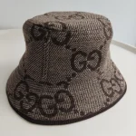 Gucci, Jumbo GG Wool Bucket Hat, , Beige, Like New - Image 6