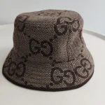 Gucci, Jumbo GG Wool Bucket Hat, , Beige, Like New - Image 7