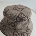 Gucci, Jumbo GG Wool Bucket Hat, , Beige, Like New - Image 9