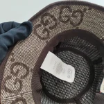 Gucci, Jumbo GG Wool Bucket Hat, , Beige, Like New - Image 15
