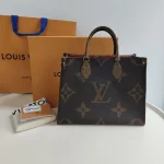 Louis Vuitton, 0n The Go , MM, Brown, Very Good - Image 2