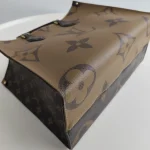 Louis Vuitton, 0n The Go , MM, Brown, Very Good - Image 11