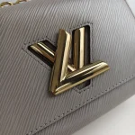 Louis Vuitton, Twist , PM, Gray, Like New - Image 5