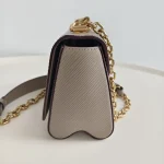 Louis Vuitton, Twist , PM, Gray, Like New - Image 8