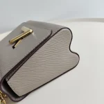 Louis Vuitton, Twist , PM, Gray, Like New - Image 10