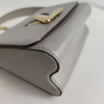 Louis Vuitton, Twist , PM, Gray, Like New - Image 11