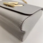Louis Vuitton, Twist , PM, Gray, Like New - Image 14
