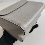 Louis Vuitton, Twist , PM, Gray, Like New - Image 17