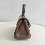 Gucci, Horsebit 1955 Mini Bag with Top Handle, Mini, Beige, Like New - Image 5