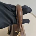 Gucci, Horsebit 1955 Mini Bag with Top Handle, Mini, Beige, Like New - Image 8