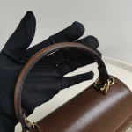 Gucci, Horsebit 1955 Mini Bag with Top Handle, Mini, Beige, Like New - Image 19