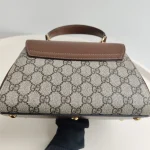 Gucci, Horsebit 1955 Mini Bag with Top Handle, Mini, Beige, Like New - Image 23