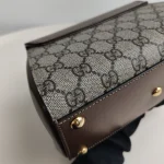 Gucci, Horsebit 1955 Mini Bag with Top Handle, Mini, Beige, Like New - Image 24