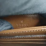 Gucci, Horsebit 1955 Mini Bag with Top Handle, Mini, Beige, Like New - Image 34