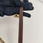 Gucci, Horsebit 1955 Mini Bag with Top Handle, Mini, Beige, Like New - Image 42