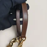 Gucci, Horsebit 1955 Mini Bag with Top Handle, Mini, Beige, Like New - Image 43