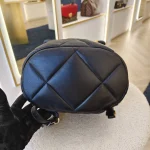 Chanel, 19 Backpack, , Black, Very Very  Good - Image 7
