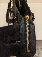 Balenciaga,  Classic Metallic Edge City Bag, Small, Black, Like New - 图片 34