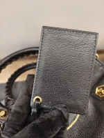 Balenciaga,  Classic Metallic Edge City Bag, Small, Black, Like New - 图片 46