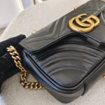 Gucci, GG Marmont , 22, Black, Very Very  Good - Image 4