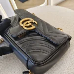 Gucci, GG Marmont , 22, Black, Very Very  Good - Image 5