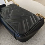 Gucci, GG Marmont , 22, Black, Very Very  Good - Image 6