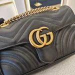 Gucci, GG Marmont , 22, Black, Very Very  Good - Image 8