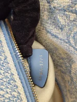 Dior, Medium Lady D-Lite, Medium, Blue, Very Very Like New - Image 38