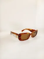 Miu Miu, Glimpse Sunglasses, , Brown, Very Very  Good - Image 3