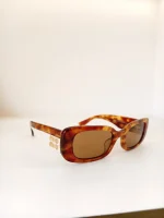 Miu Miu, Glimpse Sunglasses, , Brown, Very Very  Good - Image 4