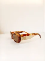 Miu Miu, Glimpse Sunglasses, , Brown, Very Very  Good - Image 6